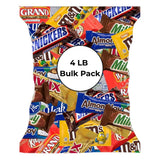 CandyKrave Halloween Assorted Chocolate Candy Variety Pack - 4lb Assorted Bulk Chocolate Candy & Chocolate Gifts - Halloween Chocolate Candy
