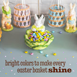 M&M’S WORLD Easter Chocolate Candies - 2lb Resealable Pack of Milk Chocolate Candy Bulk, Great for Easter Candy, Egg Hunts and More