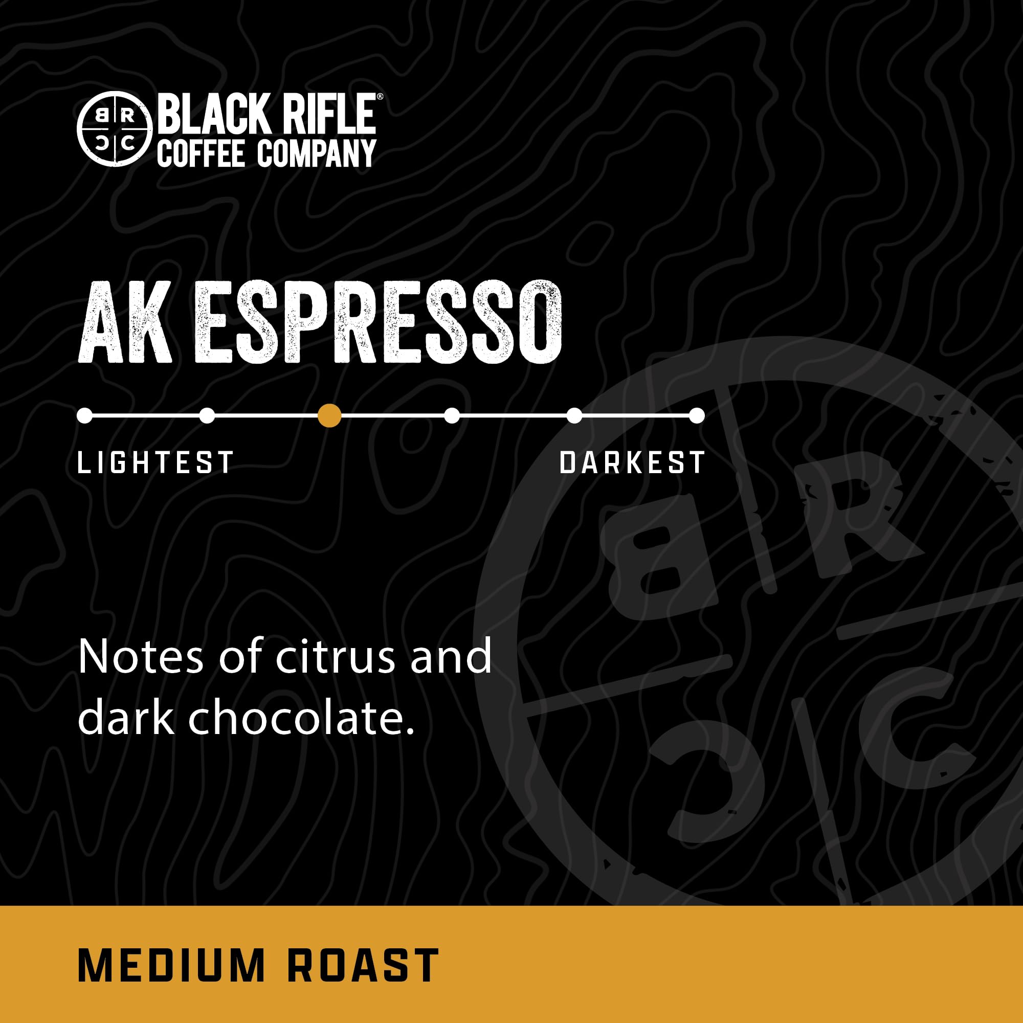 Black Rifle Coffee Company AK Espresso, 12 Count, Medium Roast K Cups - Single Serve K Cups Coffee Pods - Kcup Pods Compatible with Keurig 1.0 & 2.0