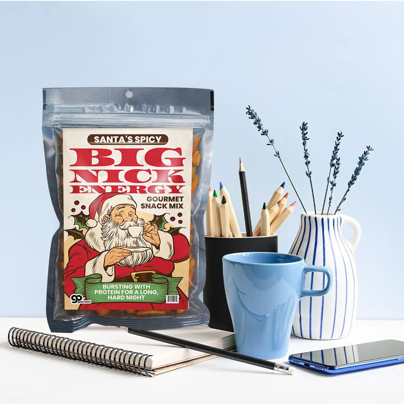 Elevate Your Snacking Game with Big Nick Energy Gourmet Snack Mix - A Flavor Explosion of Nuts, Seeds, and More - Fuel Your Day with Irresistible