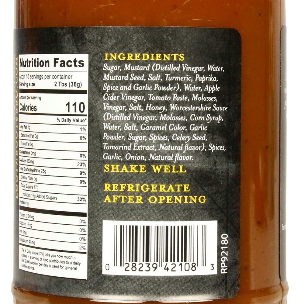 Loot N Booty BBQ - Honey Gold BBQ Sauce - 19.5 oz.