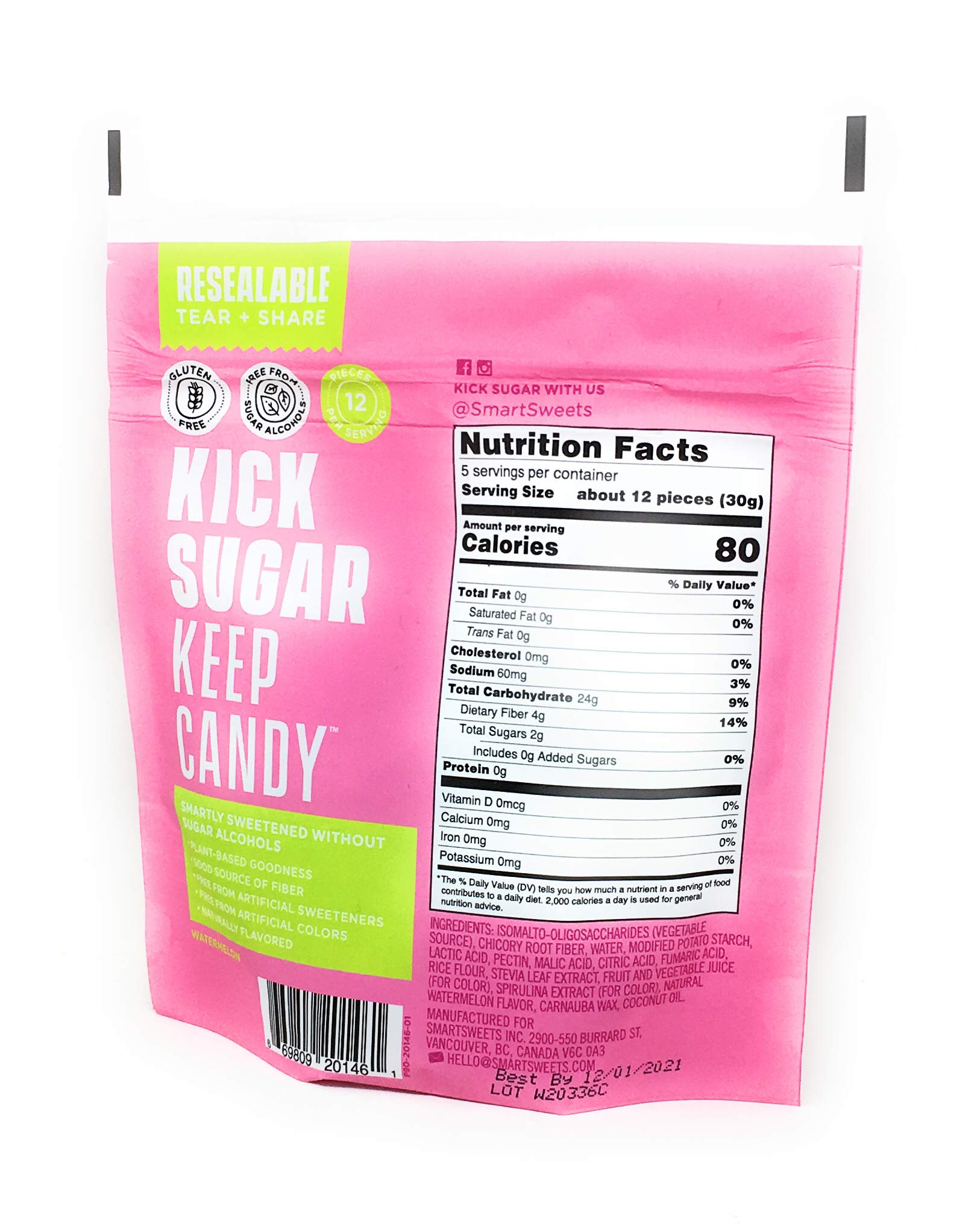 SMART SWEETS Sourmelon Bites, 5.3 OZ