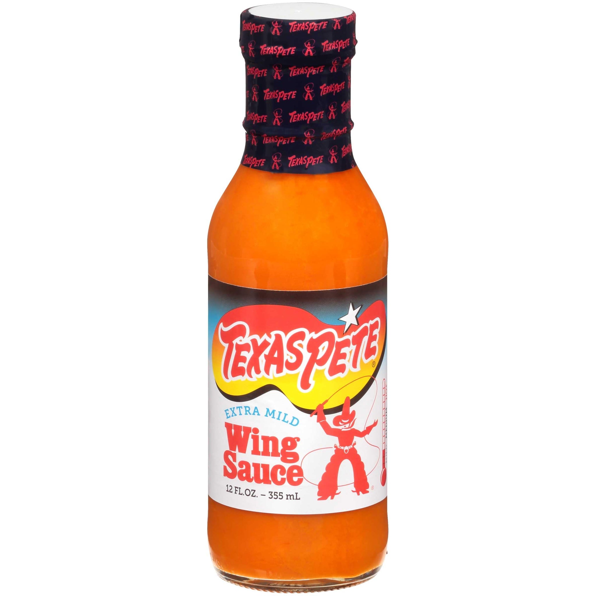 Texas Pete Extra Mild Wing Sauce, 12 Fluid Ounce - 12 per case.
