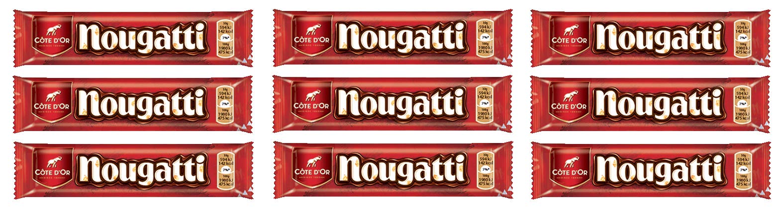 Cote D'Or Nougatti 9 x 30g