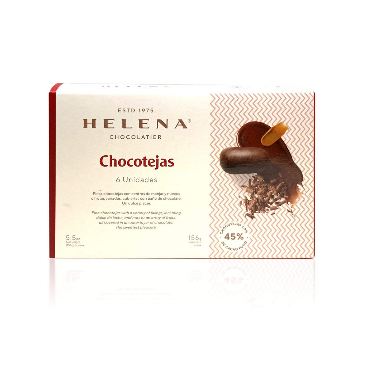 HELENA CHOCOTEJAS CIRUELA PASA - GUINDÓN - Prune 26 g - 6 Pack