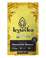 Chamomile Tea Loose Leaf | Organic Chamomile Blossom Tea | Premium Quality for Outstanding Taste and Sweet Floral Aroma | Eco-Conscious Biodegradable
