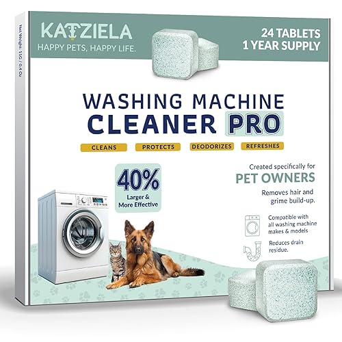 Katziela Washing Machine Cleaner Tablets (40% More)