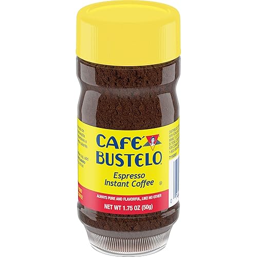 Café Bustelo Espresso Style Dark Roast Instant Coffee, 1.75 Ounces