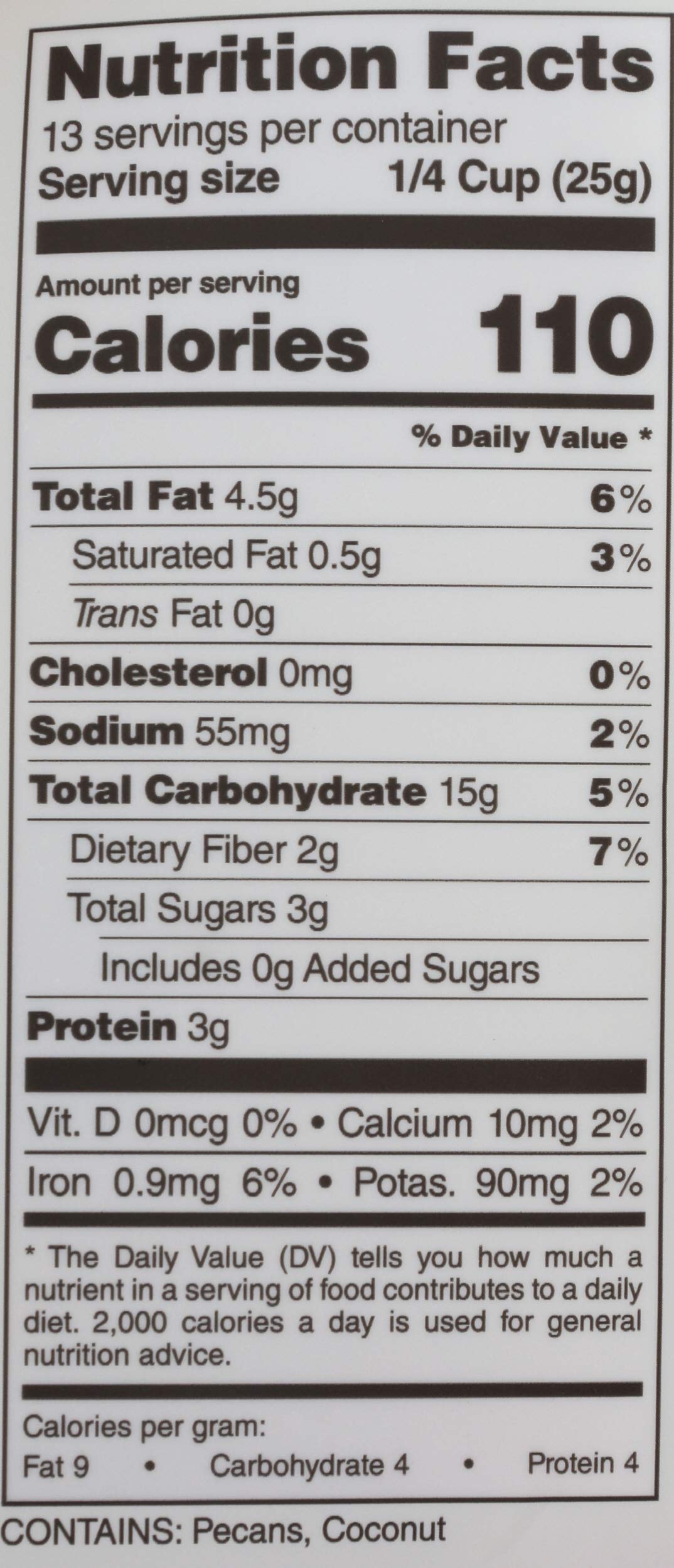 Blackberry Hills Bakery Pecan Granola, 12 OZ