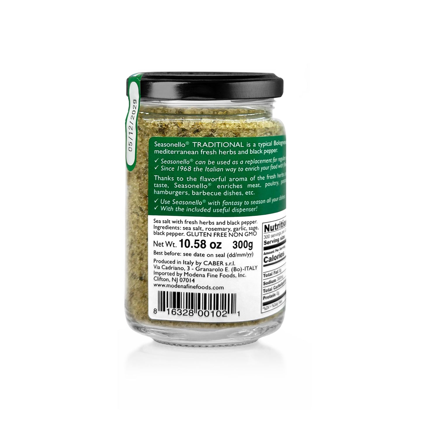 Seasonello Herbal and Aromatic Salt - 10.5 oz