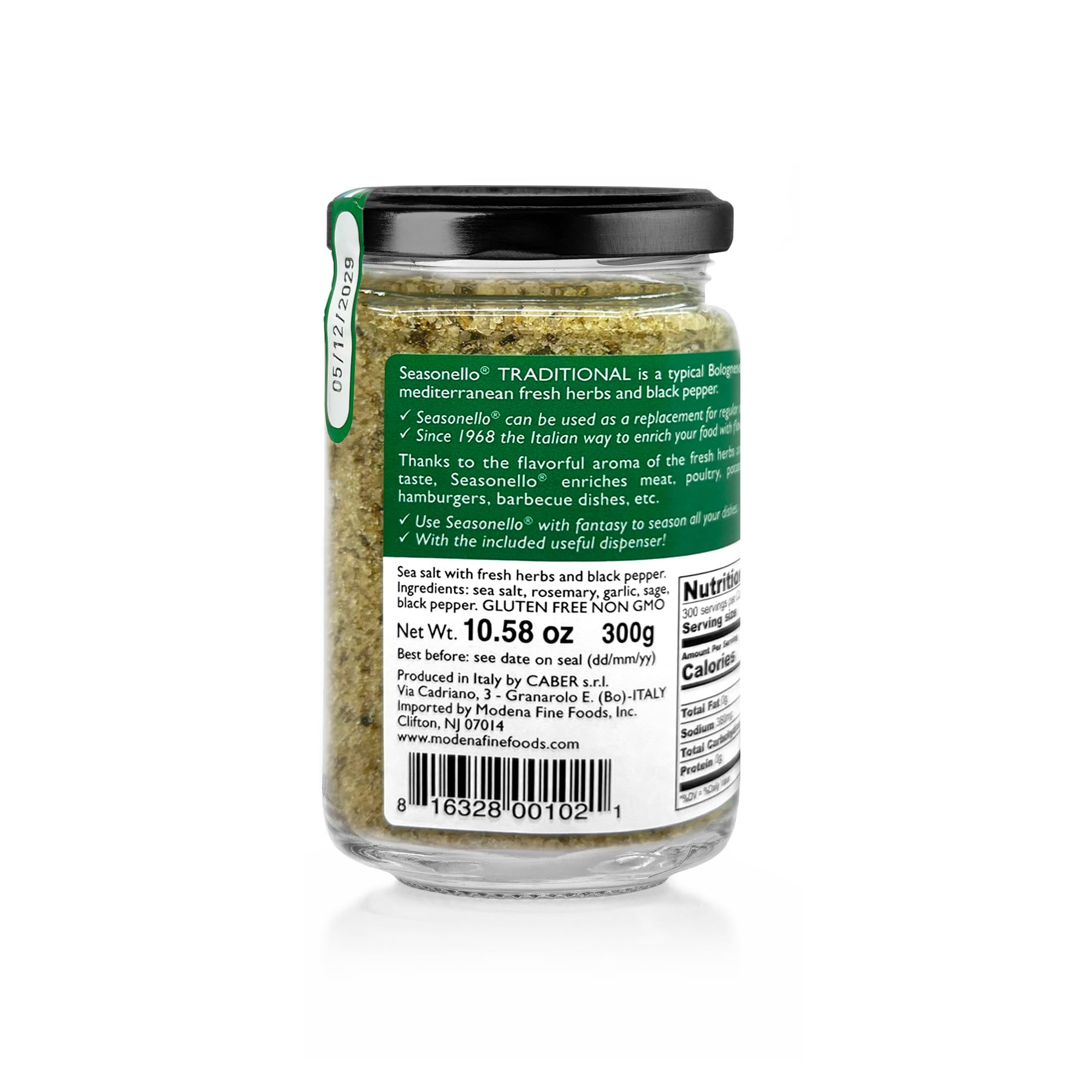 Seasonello Herbal and Aromatic Salt - 10.5 oz