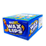 Wack-O-Wax Cherry Wax Lips, 24-Count Box, 12 oz