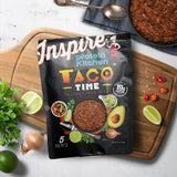 Inspire Taco Time Instant Hot Meal - 19g Protein by Bariatric Eating (5 Packets)