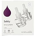 Safely Scent Diffuser Refills - Calm Scent 2 Pack - Essential Oil Formula with Adjustable Strength - Up to 100 Days of Fragrance - .67 Oz Each