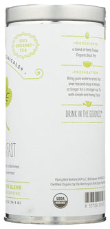 FLYING BIRD BOTANICALS Organic Irish Breakfast Tea, 15 CT