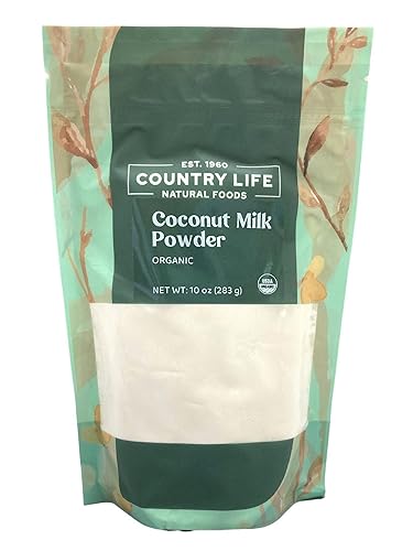 Organic Coconut Milk Powder, Plant-Based, Dairy Milk Substitute, Shelf-Stable, 10 oz