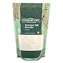 Organic Coconut Milk Powder, Plant-Based, Dairy Milk Substitute, Shelf-Stable, 10 oz