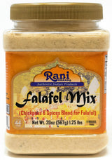 Rani Falafex Mix (Chickpeas & Spices Blend for Falafel) 20oz (1.25lbs) 567g PET Jar ~ Gluten Friendly | NON-GMO | Kosher | Product of USA