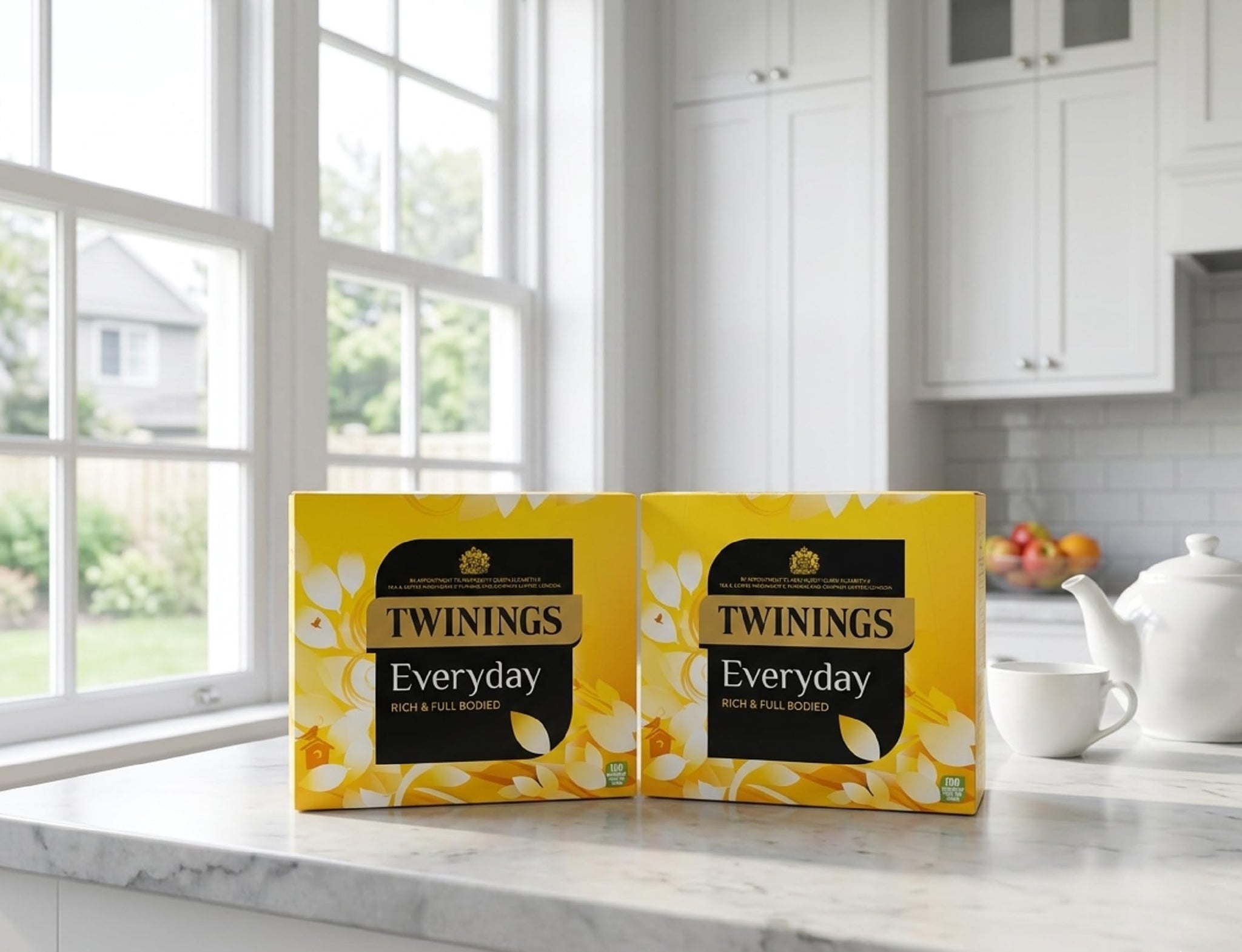 Twinings Tea Bags Everyday Tea in String and Tag 100 TeaBags (Pack of 2)