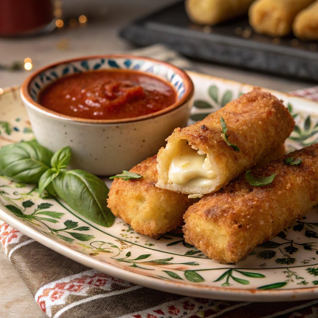Farm Rich Breaded Mozzarella Cheese Sticks - Delicious Frozen 22 oz Party Appetizer & Snack, Made with 100% Real Mozzarella