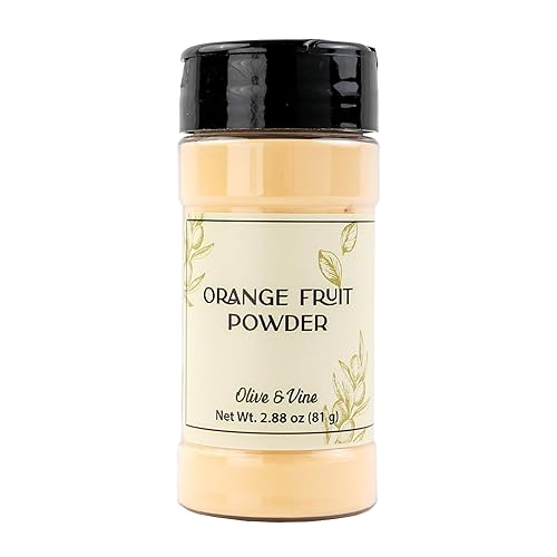 Olive & Vine Orange Fruit Powder, Citrus Flavor, For Smoothies & Baking, Rich Tradition, Authentic Taste, For Global Recipes (2.88 Ounce)