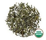 Golden Moon Organic Sencha Green Tea - Loose Leaf, Non-GMO - Travel Tin (42 Servings)