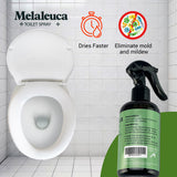 Melaleuca Spray - 100% Natural Tea Tree Oil Toilet Spray - 8 Oz - Natural Bathroom Odor Eliminator & Air Freshener - Pure Tea Tree Essential Oil