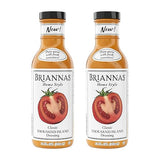 BRIANNAS - Home Style Thousand Island Dressing - Fine Salad Dressing made with Premium Ingredients - Gluten Free and Kosher Salad Dressing - 12 oz