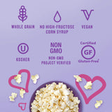 Angie's BOOMCHICKAPOP Sweet & Salty Kettle Corn Popcorn Valentines, 1 Ounce (Pack of 12)