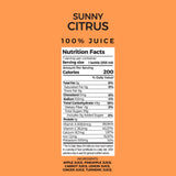 PUR Cold Pressed Daily Juice Kit | Cold-Pressed Juice for Cleanse, Hydration & Digestion | Electrolytes & Antioxidants (12 fl oz - 18 Pack, Sunny