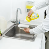 Restaurantware Dishwashing Liquid 24 Pack of 20.3 fl. oz Ultra Concentrated Liquid Dish Soap OXY Power Lemon Scent Dishwashing Detergent Bottle