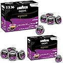 Lavazza Expert Espresso Intenso Capsules - 72 Count - Dark Roast Coffee Pods with Arabica & Robusta Blend - Bold Flavor & Rich Crema - Compatible