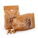 Enstrom Toffee Popcorn 16oz (pack of 2) | Handcrafted with Cashews, Almonds and Pecans | Gluten Free | Kosher Dairy | All Natural | Resealable Bag