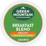 Green Mountain Coffee Roasters Keurig Single-Serve K-Cup Pods, Breakfast Blend Decaf Light Roast Coffee, 12 Count (Pack of 1)