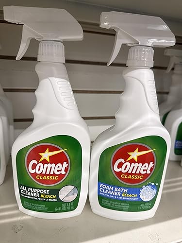 Comet Classic All Purpose Cleaner with Bleach - 24oz Pack of 2