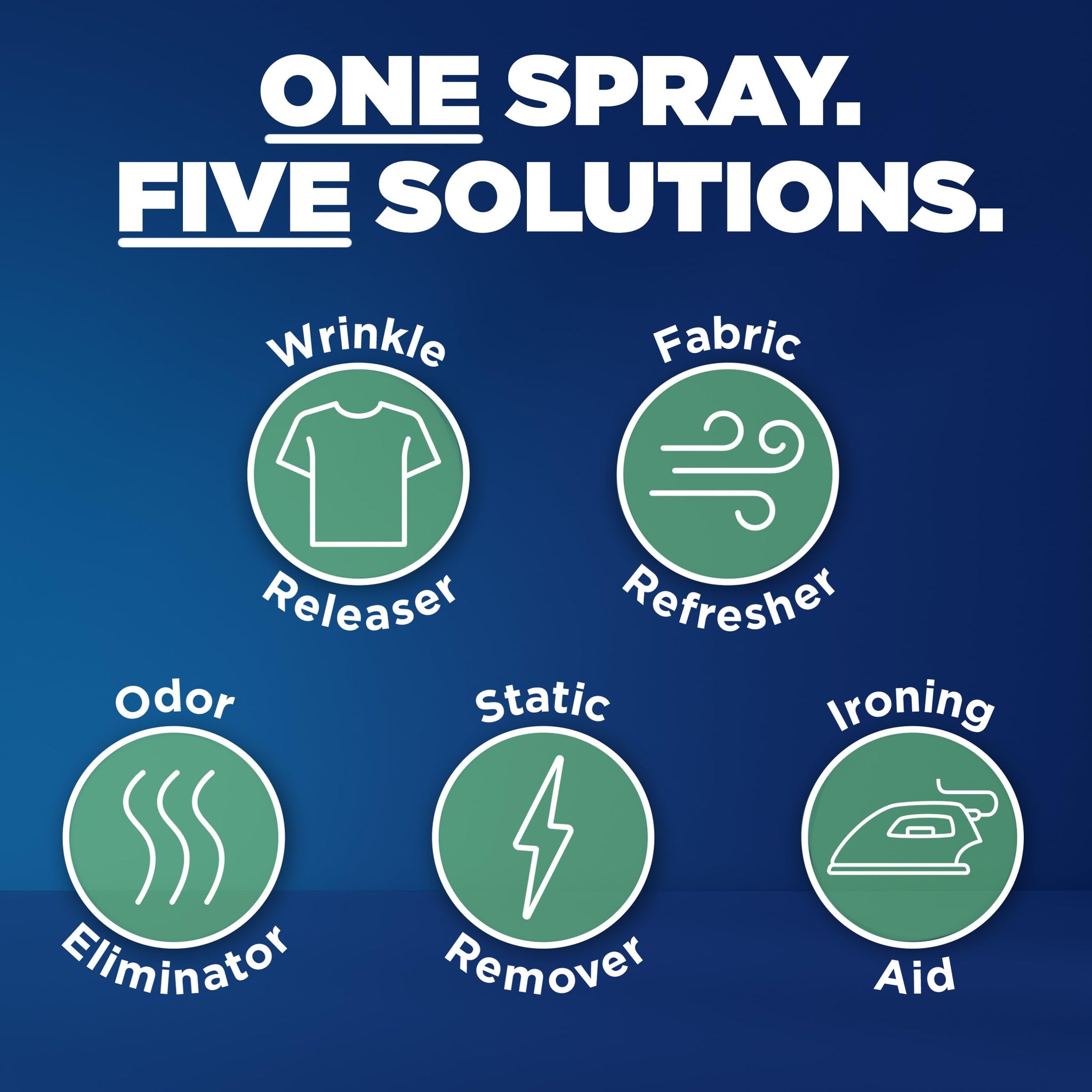 Downy Wrinkle Releaser Spray All In One Wrinkle Release Spray Travel Size, Odor Eliminator, Static Remover Fabric Refresher & Ironing Aid for Clothes