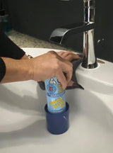 One Second Plumber Combo Kit Pack, Instant drain opener, clog remover & cleaner for toilets, bathtub, double sinks, and septic-safe