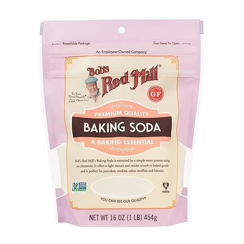 Bob's Red Mill Baking Soda, 16oz (Pack of 1) - Non GMO, Gluten Free, Vegan, Paleo Friendly, Kosher