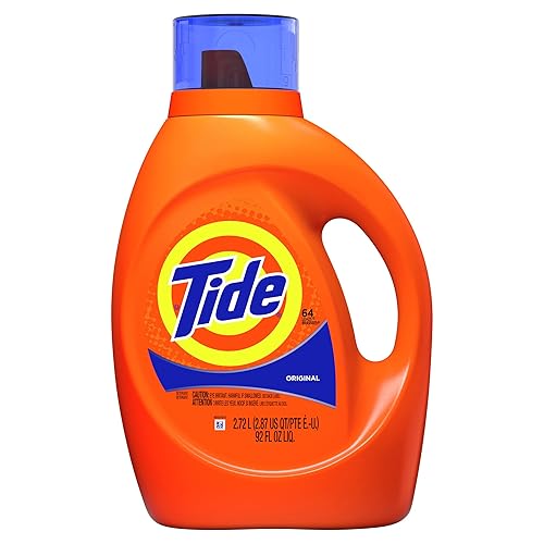 Tide Liquid Laundry Detergent, Original, 64 Loads ,92 Fl Oz, (Pack of 1)