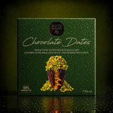 Nuts Factory Chocolate Dates - Dubai Style Milk Chocolate Covered Dates with Kataifi, Pistachio Sauce & Crushed Pistachios, Gourmet Stuffed Dates