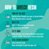 Five Star Resin Wecker Pipe Cleaning Powder, Deep-Clean Formula for Glass & Metal Pipes, Removes Heavy Resin Buildup, 4 oz