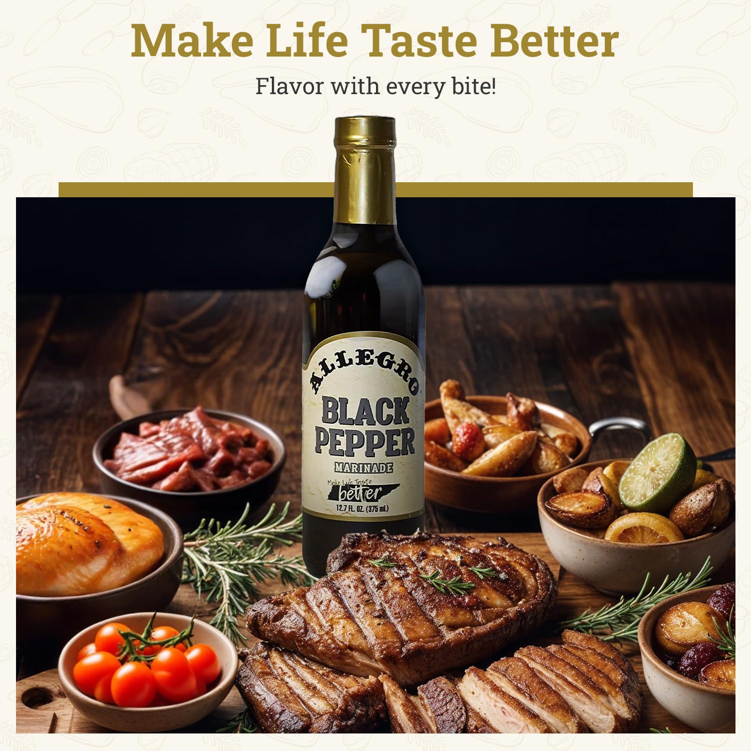 ALLEGRO - The Marinate Everything Marinades | Perfect Marinades for Meat & Veggies | Marinade for Grilling, Roasting & Cooking | Kosher & Gluten Free