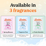 Freddie Laundry Detergent Sheets - Recyclable Packaging - No Mess Strips (Value Box (180 Loads), Frosty Mountain)