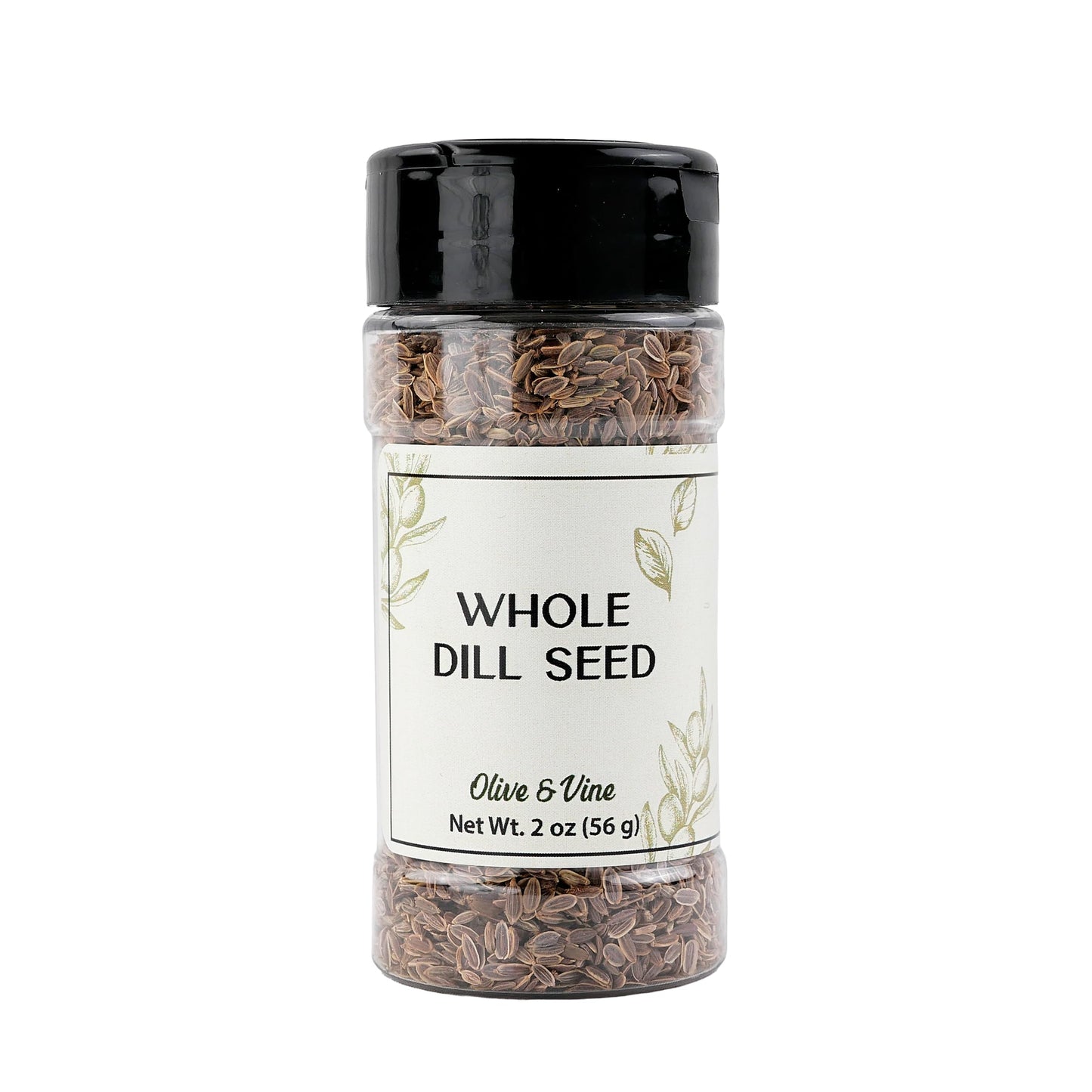 Olive & Vine Whole Dill Seed, Aromatic Flavor, For Pickling & Cooking, Rich Tradition, Authentic Taste, For Global Recipes (2 Ounce)