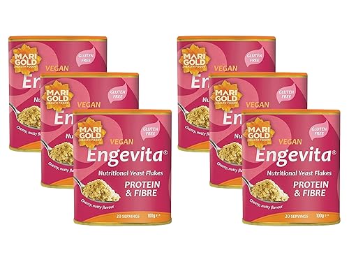 Marigold Engevita Nutritional Yeast Flakes (125g) - Pack of 6
