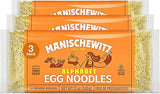 Manischewitz Alphabet ABC Pasta Egg Noodles 12oz (3 Pack), Home-style Taste & Texture, Premium Enriched, Low Sodium, No Preservatives