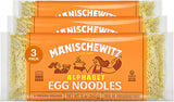 Manischewitz Alphabet ABC Pasta Egg Noodles 12oz (3 Pack), Home-style Taste & Texture, Premium Enriched, Low Sodium, No Preservatives