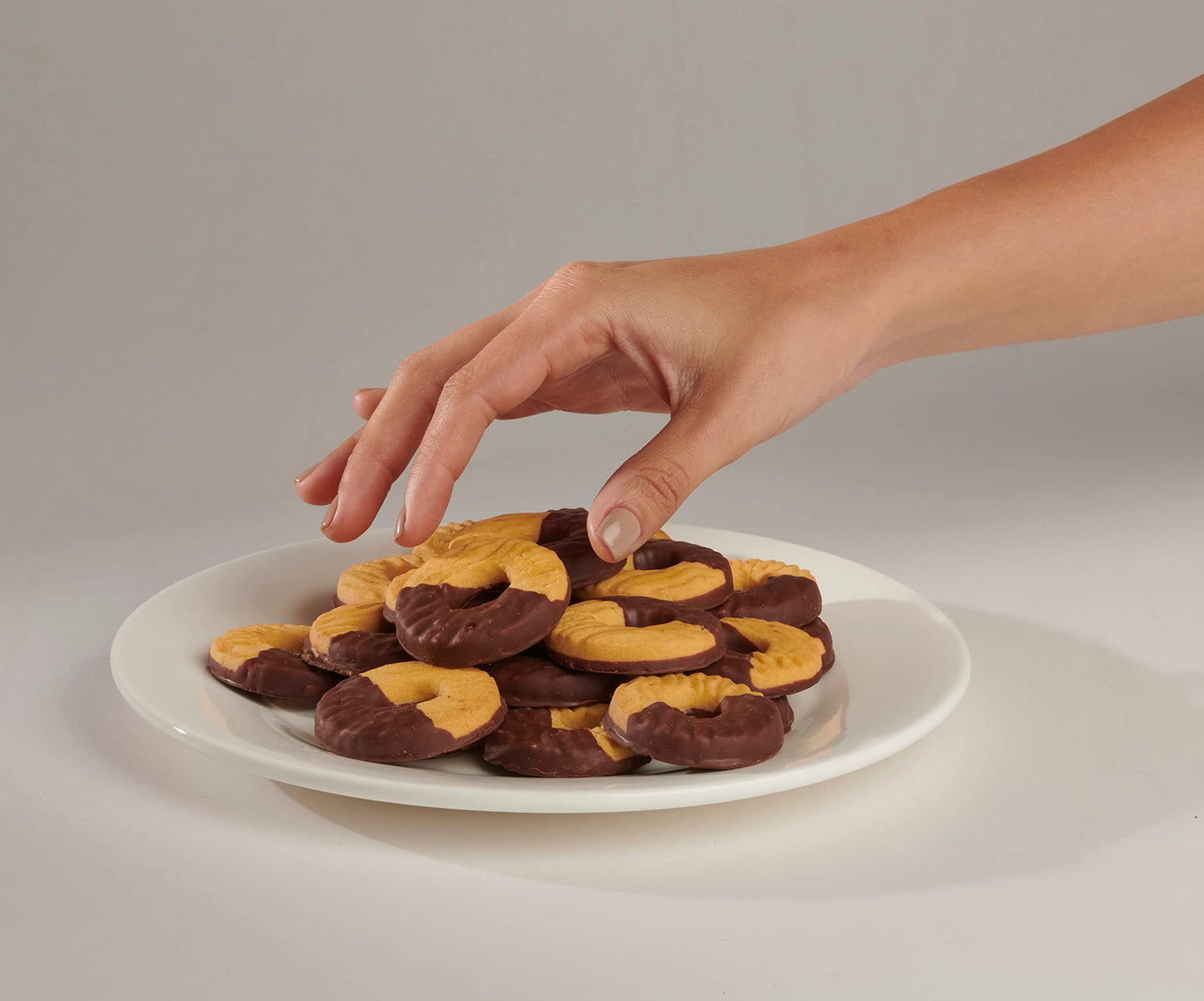 PICARAS Chocolate Cookies, Chocolate Flavored Covered Cookies, On-The-Go Treat, 8.45 Oz (Pack of 3)