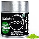 Matcha Moon Pure Zen Ceremonial Grade Matcha Powder | Premium USDA Organic Traditional Japanese Green Tea | First Harvest Uji Kyoto Sourced Tea Powder