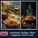 Pasta Santa Lucia Linguine, Pack Of 10 (16 Oz Each), Authentic Italian Flat Spaghetti Noodles, 100% Durum Wheat For Clam Sauce & Pesto, Non-gmo, 100%